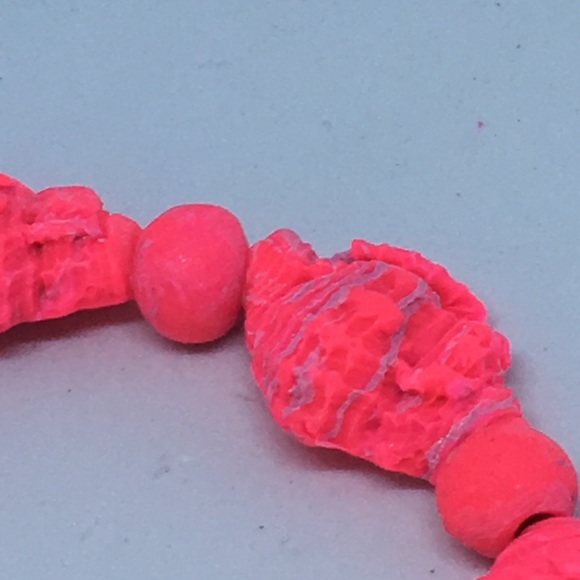 Unique Handmade Polymer Clay Ankle Bracelet - Picture 7 of 8